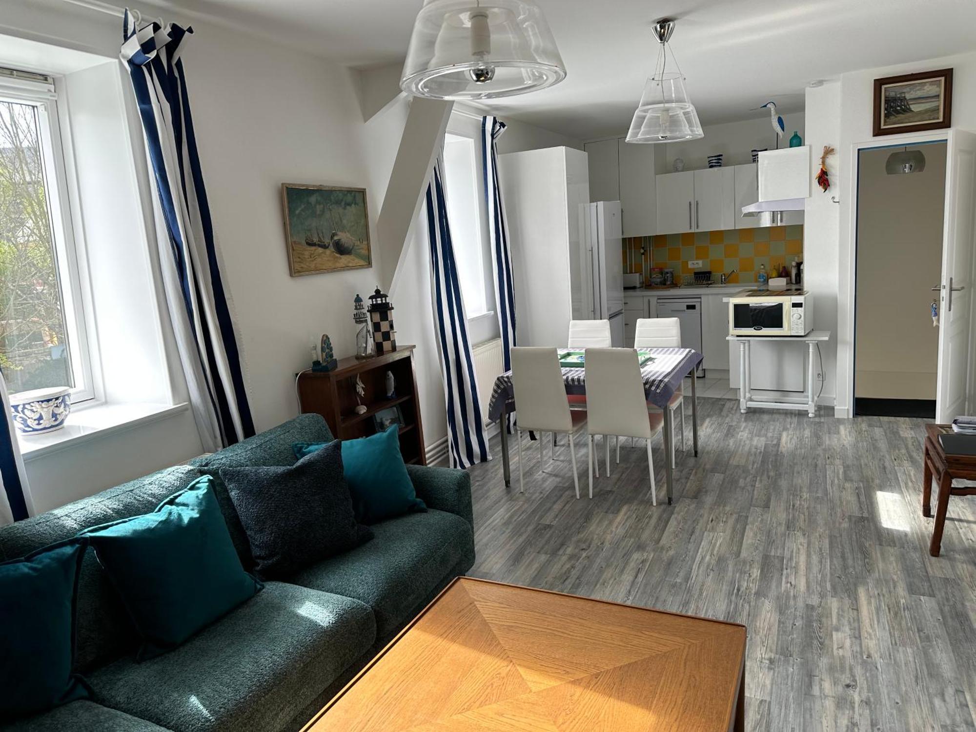 Gite Du Moulin - Appartement Plein Centre Ville - Spacieux 2P - 1Er Etage Maison De Pecheur A 100M De La Plage Le Crotoy Εξωτερικό φωτογραφία