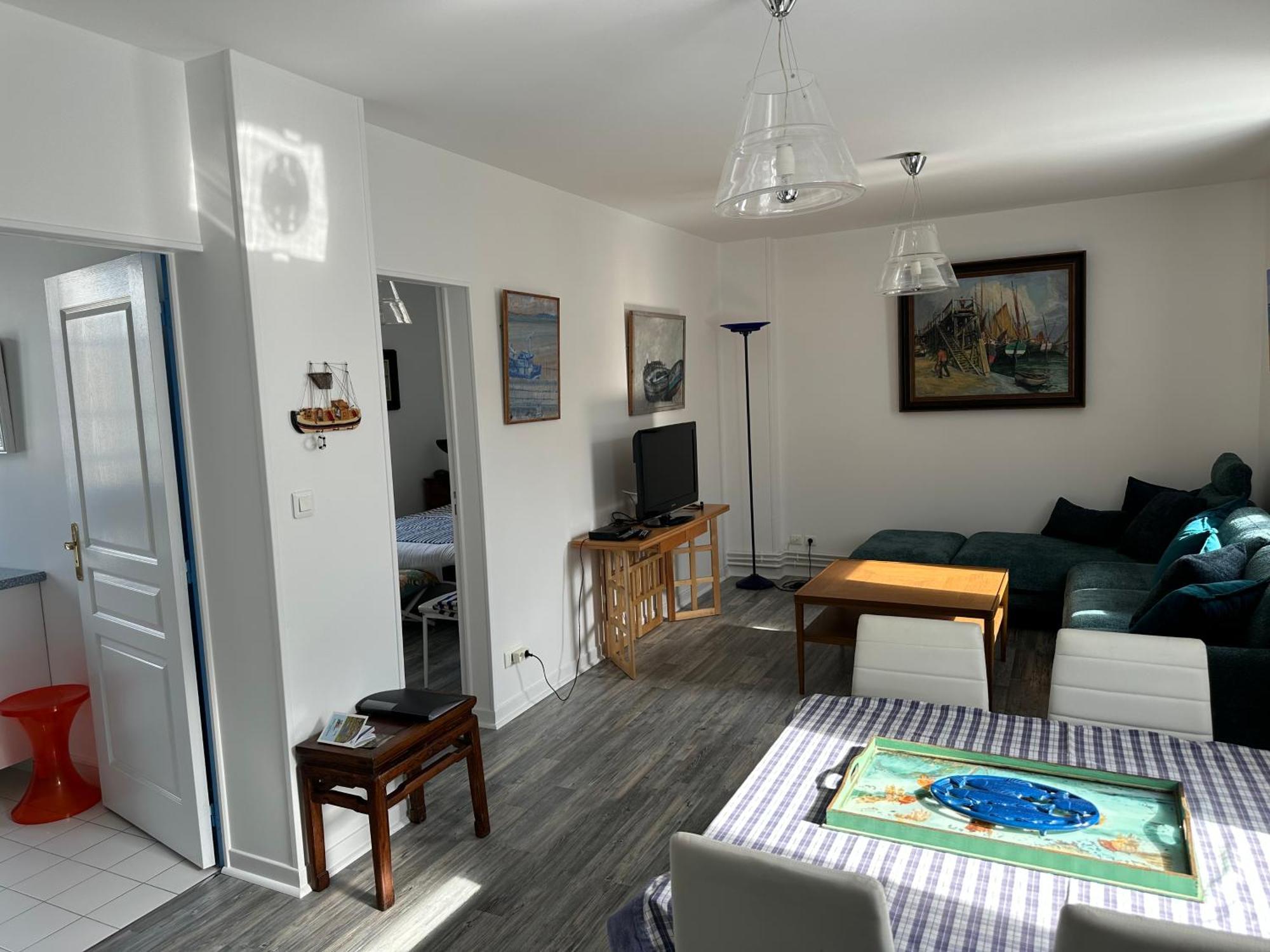 Gite Du Moulin - Appartement Plein Centre Ville - Spacieux 2P - 1Er Etage Maison De Pecheur A 100M De La Plage Le Crotoy Εξωτερικό φωτογραφία